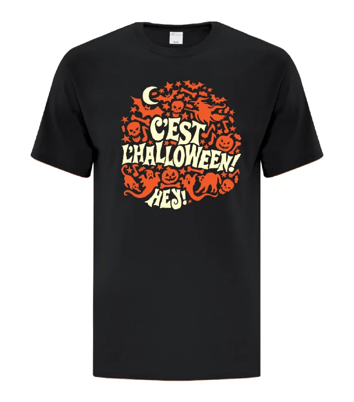 Windbreaker fashion C'est L'Halloween! Glow in the dark T-Shirt