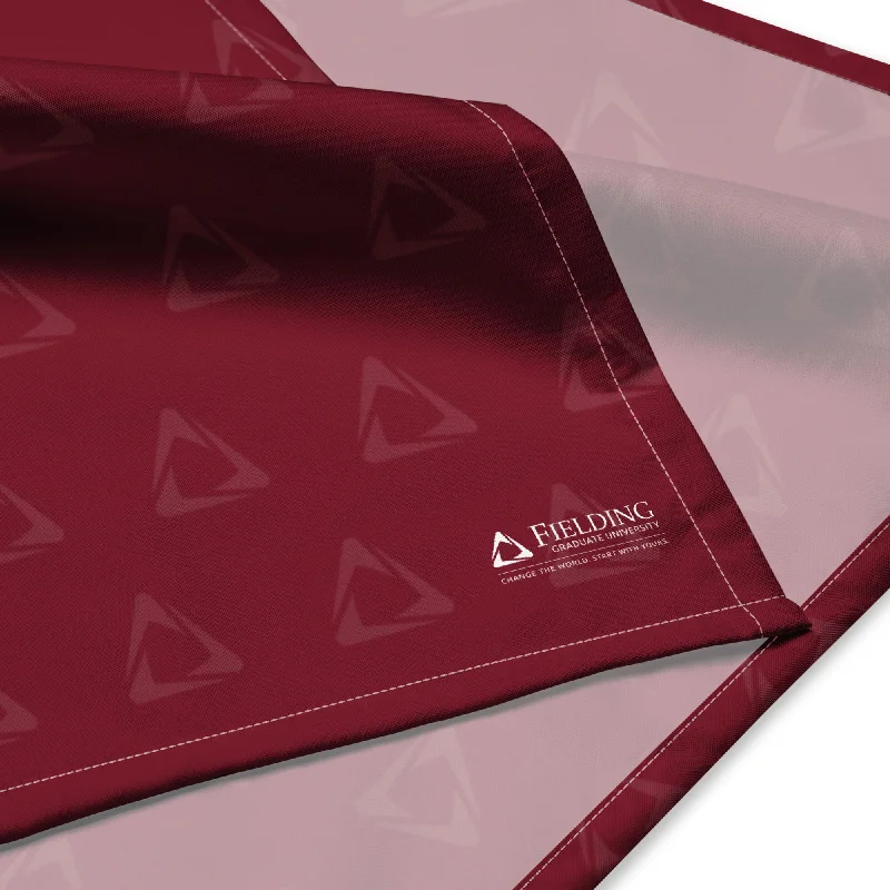 Personal Charm Bandana - Merlot | Fielding Logo