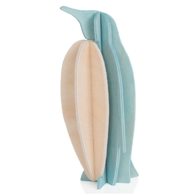 Light Blue & Wood