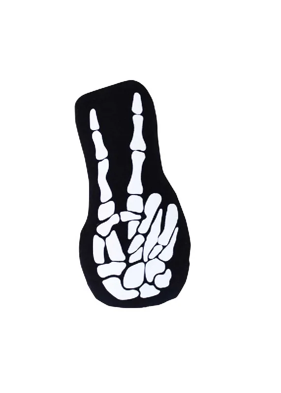 Cute Design Skeleton Peace Pillow