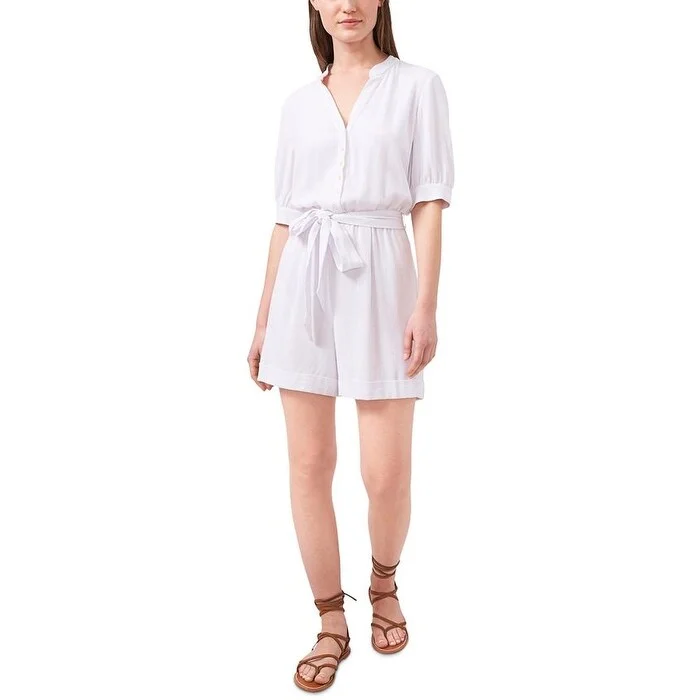 Relaxed Dresses Riley & Rae Women's Caitlyn Romper White Size X-Small