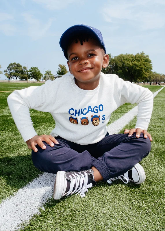 All-Day Comfort Chicago Football Team Toddler Sweatshirt - Natural Heather