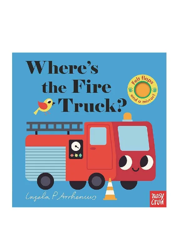 Avant-garde trend Where's the Fire Truck? Book