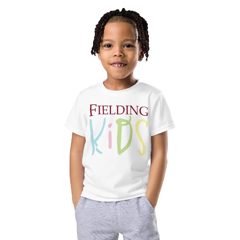 Sports Design Kids Crew Neck T-Shirt | Fielding Kids