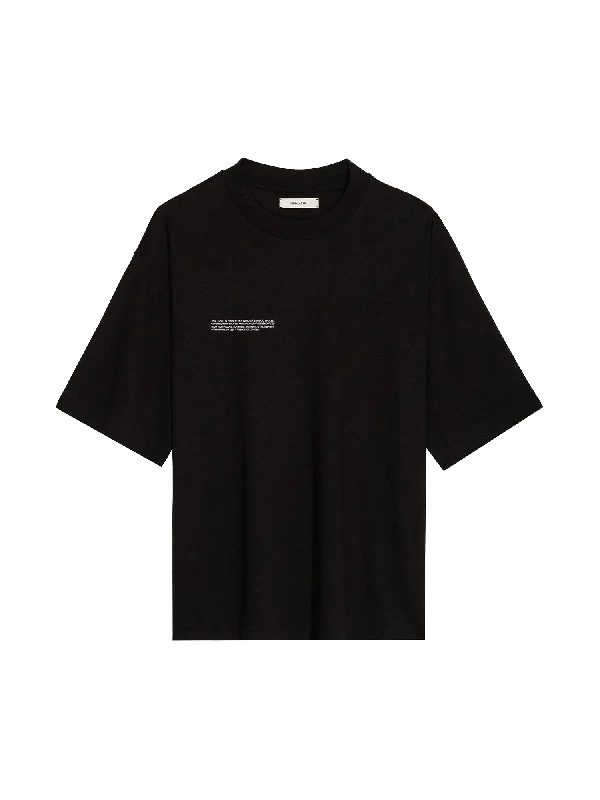 High-end Customization Womens DNA Frutfiber T-Shirt—black