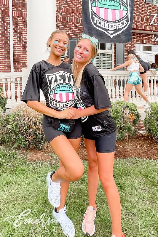Elegant Design Zeta Tau Alpha Bid Day Football Jersey