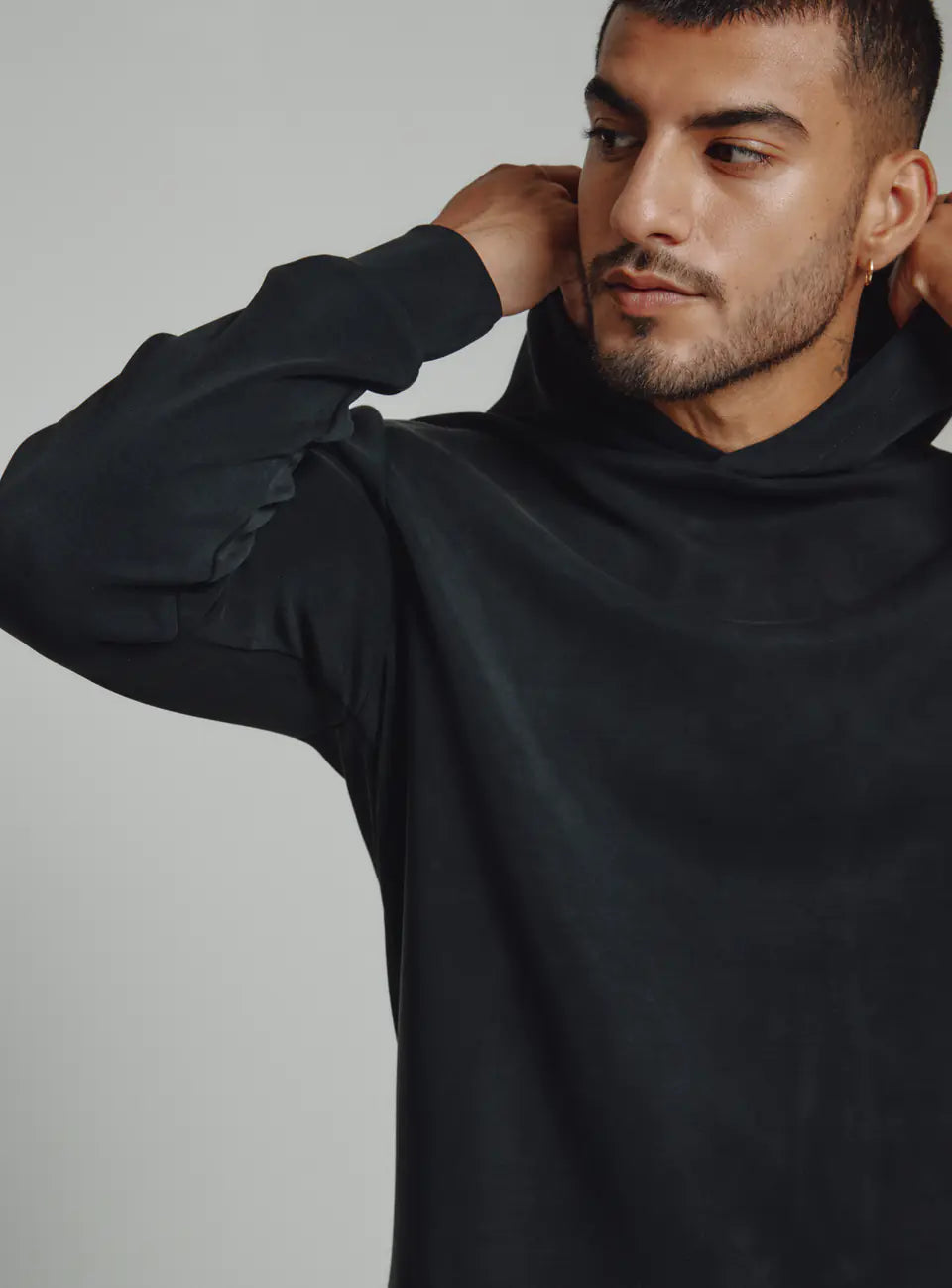 Bright Colors Rev Hoodie | Black