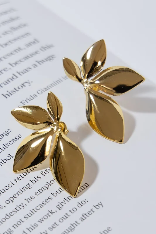 Sports Jumpsuit GOLD PLATED BEAUTY EARRINGS