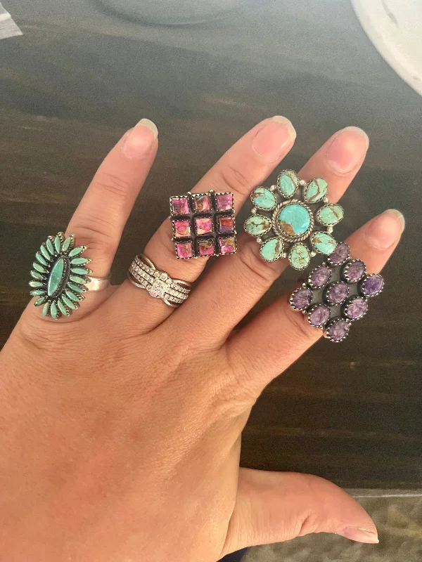 Noble Temperament ADJUSTABLE NAVAJO RINGS