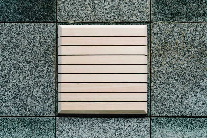 Daily Comfort KISO | Hinoki Cypress Bath Mat Square