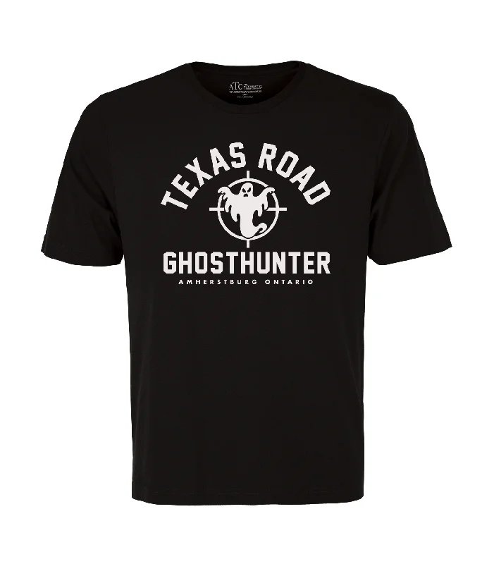 Retro Woolen Jacket Texas Road Ghosthunter Glow in the Dark T-Shirt