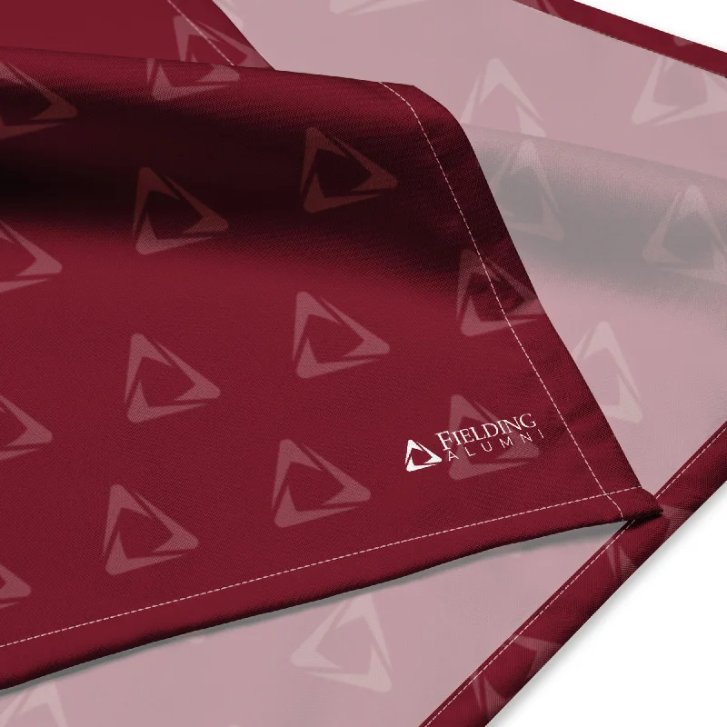End Of The Year Bandana - Merlot | Alumni Logo