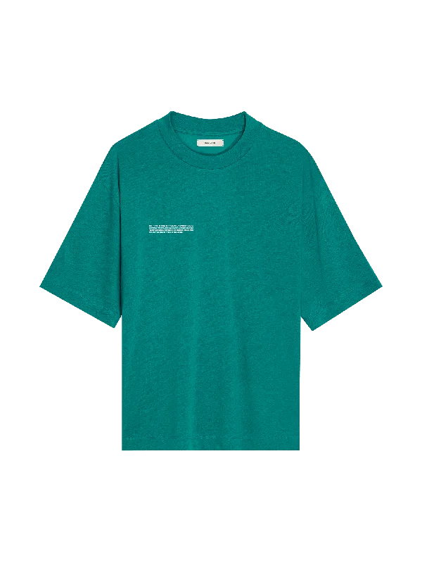 Relaxed Wear Womens DNA Frutfiber T-Shirt—scarab teal