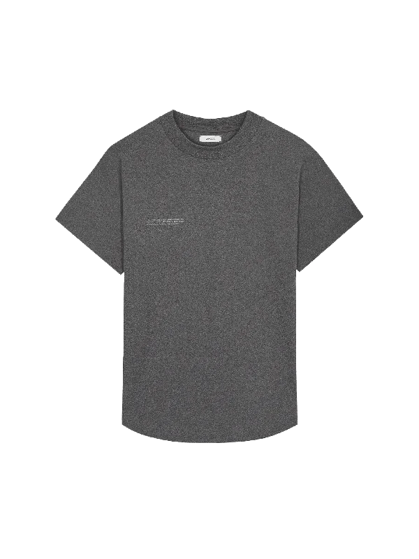 Free And Comfortable Womens Reclaimed Cotton Boxy T-shirt—reclaim charcoal