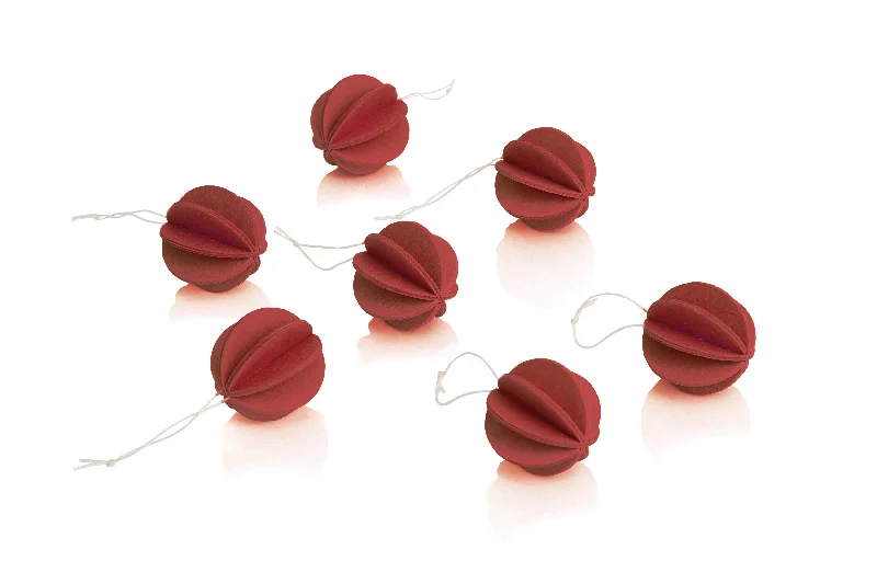 Casual And Comfortable LOVI | Wooden 3D Puzzle | Baubles (3.5cm x 7pcs)