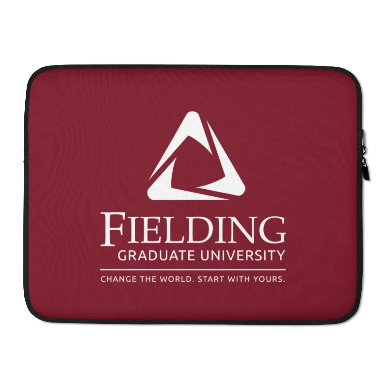 Sports Trend Laptop Sleeve - Merlot | Fielding Logo