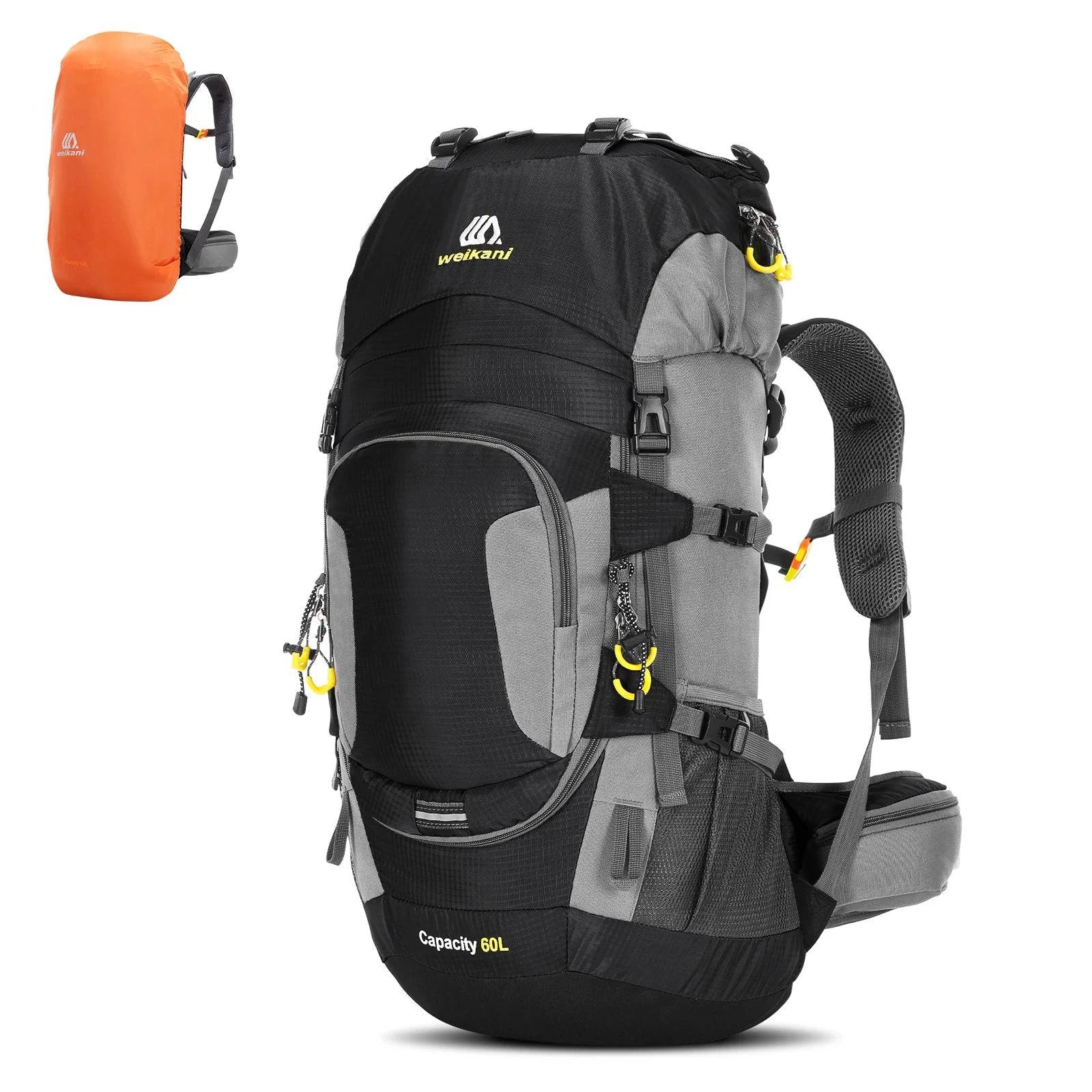 Sports Fitness Wear 60L Waterproof Hiking Backpack Camping Mountain Climbing Cycling Backpack Outdoor Sport Bag with Rain Cover Sports Fitness Wear 60L Waterproof Hiking Backpack Camping Mountain Climbing Cycling Backpack Outdoor Sport Bag with Rain Cover