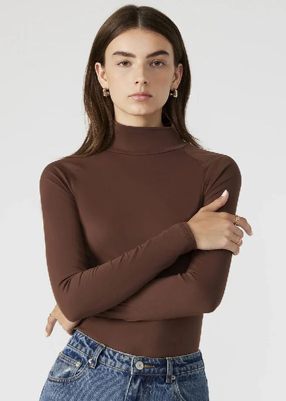 British Fashion Nelle Bodysuit - Chestnut
