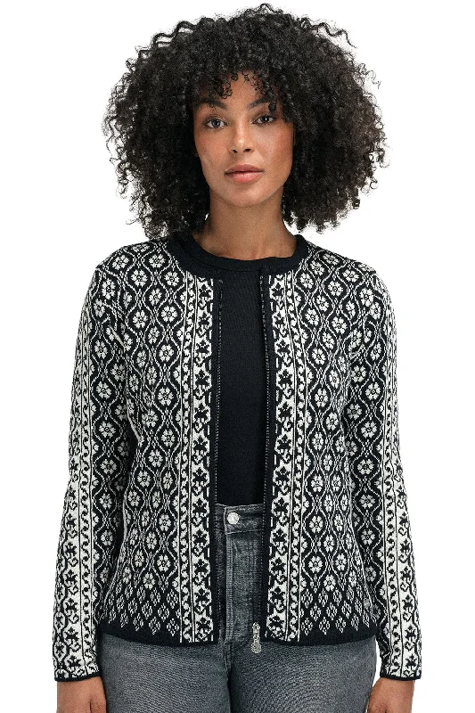Personal Charm Dale of Norway - Singsaker Feminine Jacket - Black/Off-White