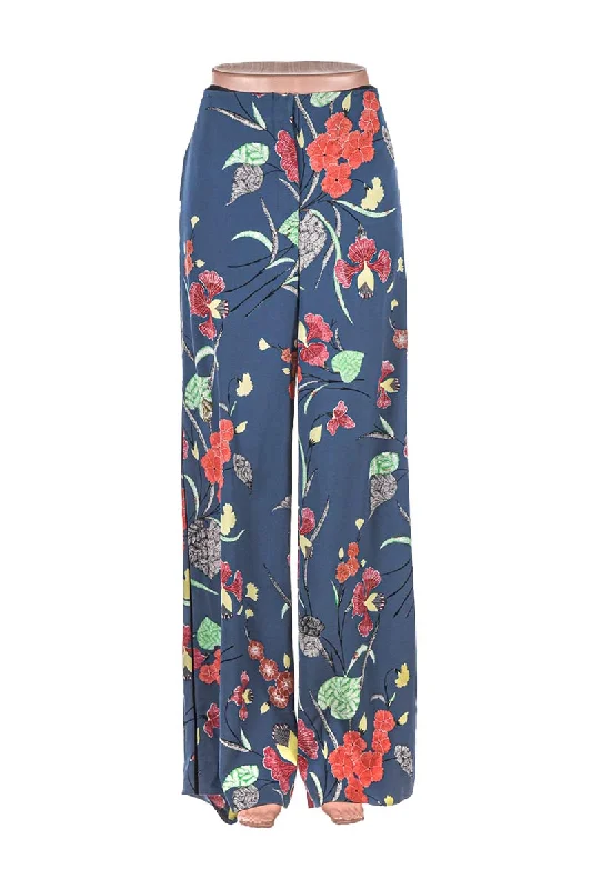 Elegant and noble Diane von Furstenberg Floral Pants