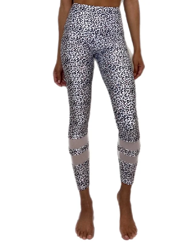Exclusive Customization Onzie Midi Racer Leggings Little Leopard 2306