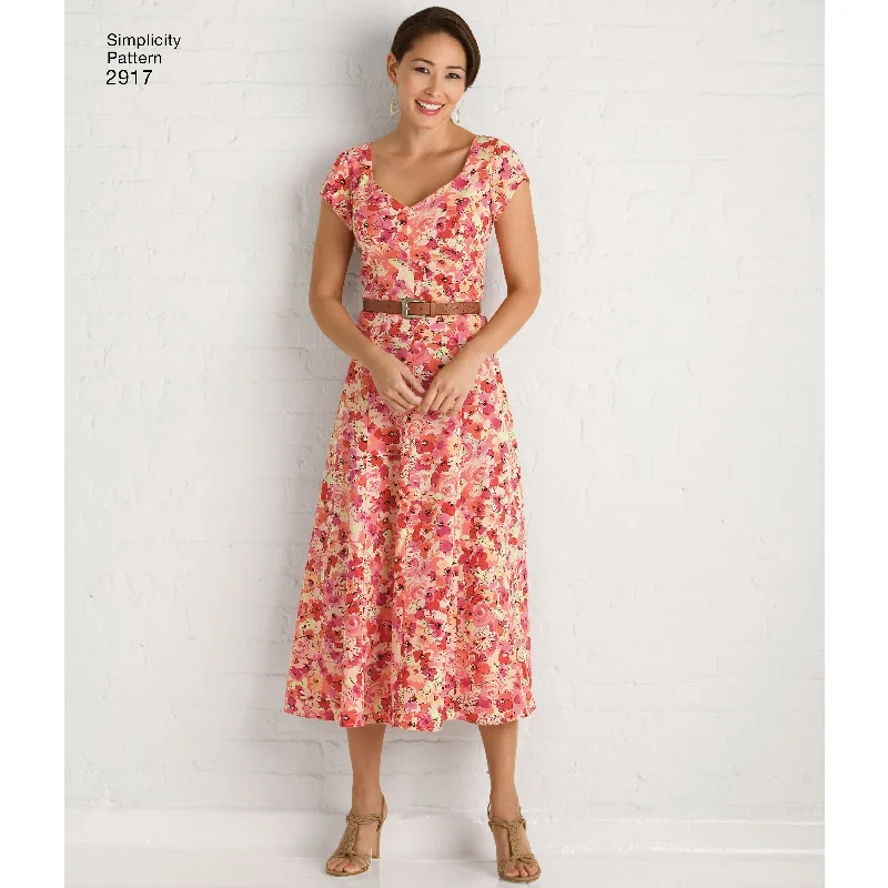 Sweet Breath Simplicity Dress, Top and Skirt S2917