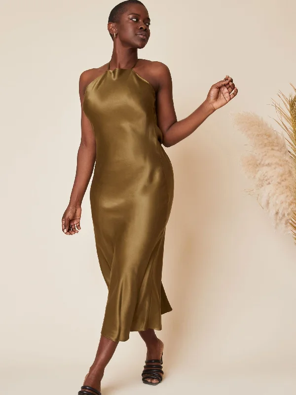 Comfortable Dresses Fiona Dress - Hunter
