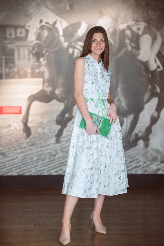 Avant-garde trend Racing Around Shirt Dress
