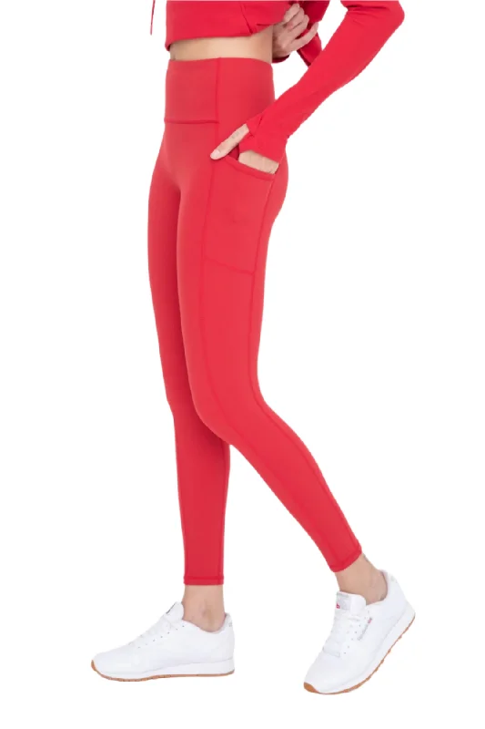 Elegant Outline Mono B Newport Splice Swoop Highwaist Leggings APH-A0739