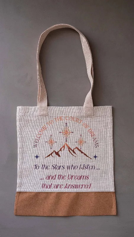 Casual Street Court of Dreams | Velaris - Officially Licensed ACOTAR Canvas Tote Bag