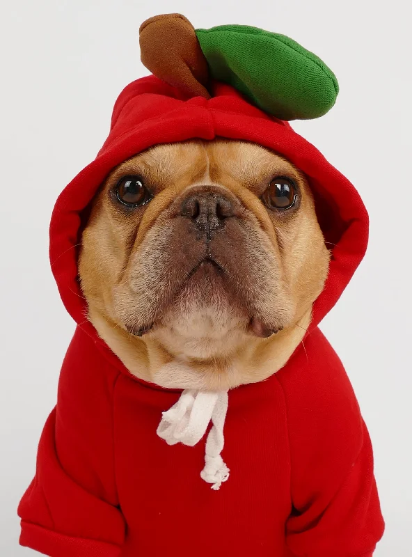 Perfect Tailoring Apple Dog Hoodie Costume