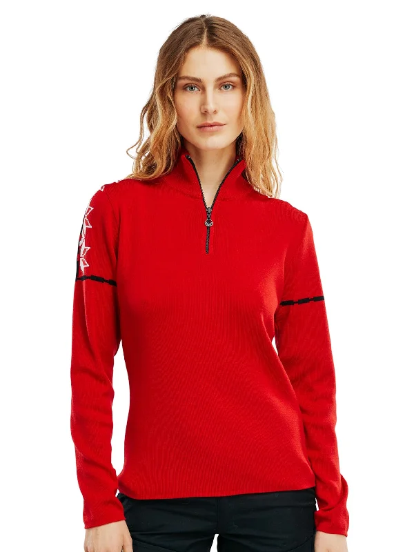 Eye-catching Personality Dale of Norway - Mt. Blåtind Women’s Sweater - Red