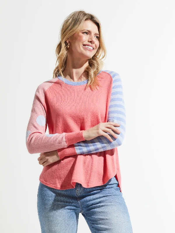 Sports Style Zaket & Plover Spots And Stripes Sweater