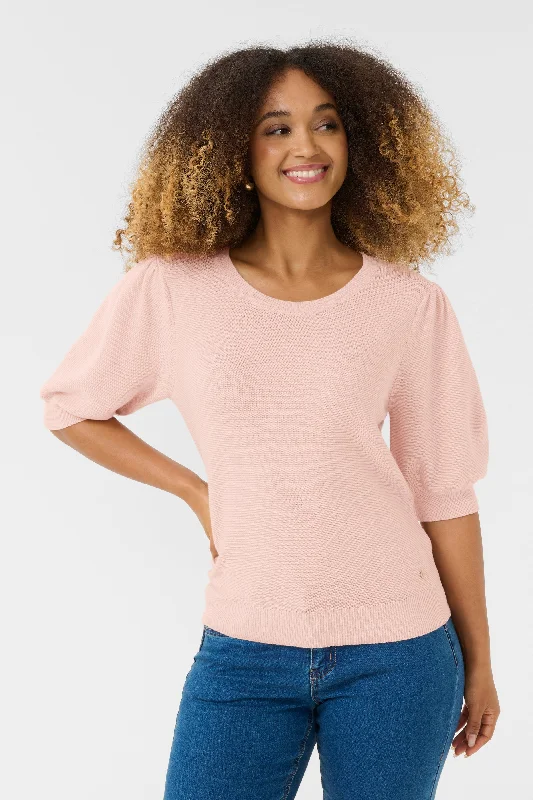 New Design Cream Sillar Half Sleeve Pullover