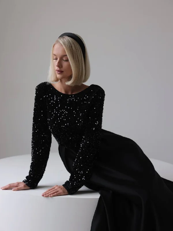 Classic Choice Midnight Elegance Evening Dress