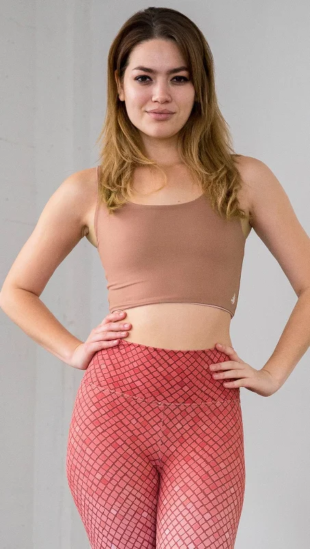 Unique prints Cinnamon and Vanilla Top - Reversible