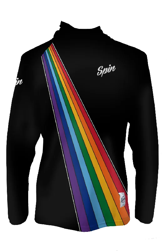 Street Casual Style Rainbow Prism Universal Hoodie