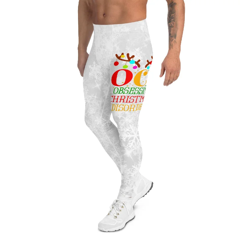 Easygoing Fashion Christmas OCD Men's Leggings