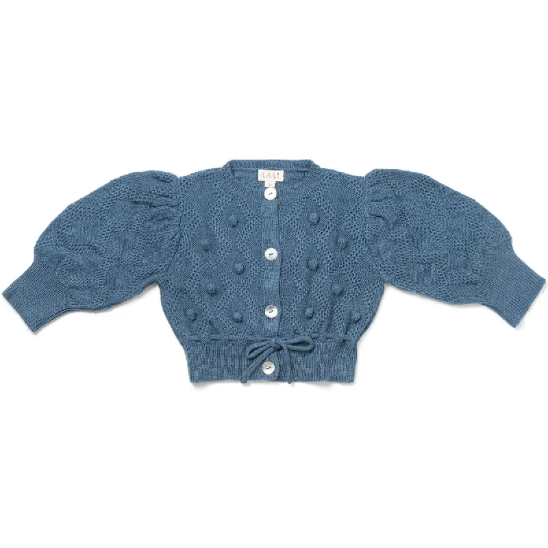 Fashion Style Moss Cardigan in Blue by Lali - Last One In Stock - 5 Years