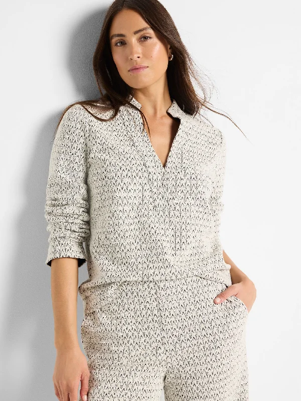 Sweet Breath Nic + Zoe Subtle Swirl Top