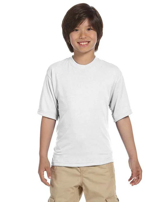 Nightclub Style 21B - Jerzees Youth 5.3 oz. DRI-POWER® SPORT T-Shirt | White