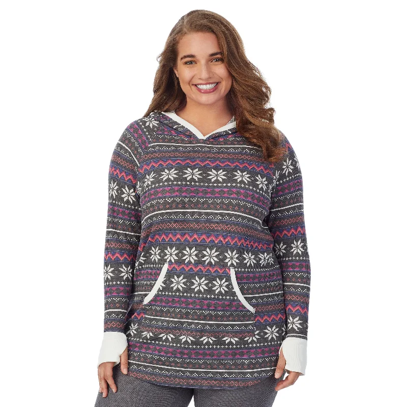 Grey Multi Fairisle