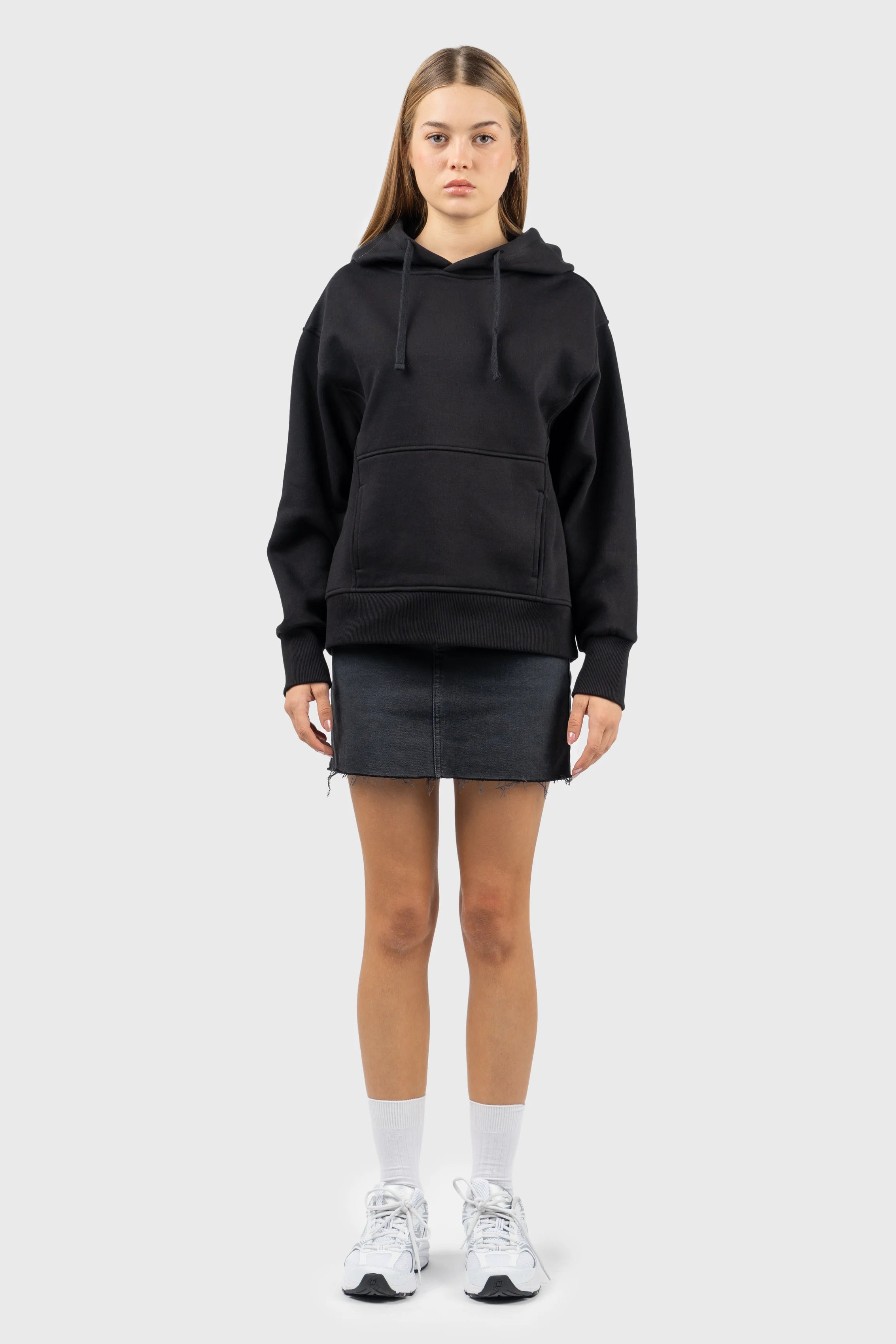 Windbreaker fashion Thumb Hole Minimal Hoodie