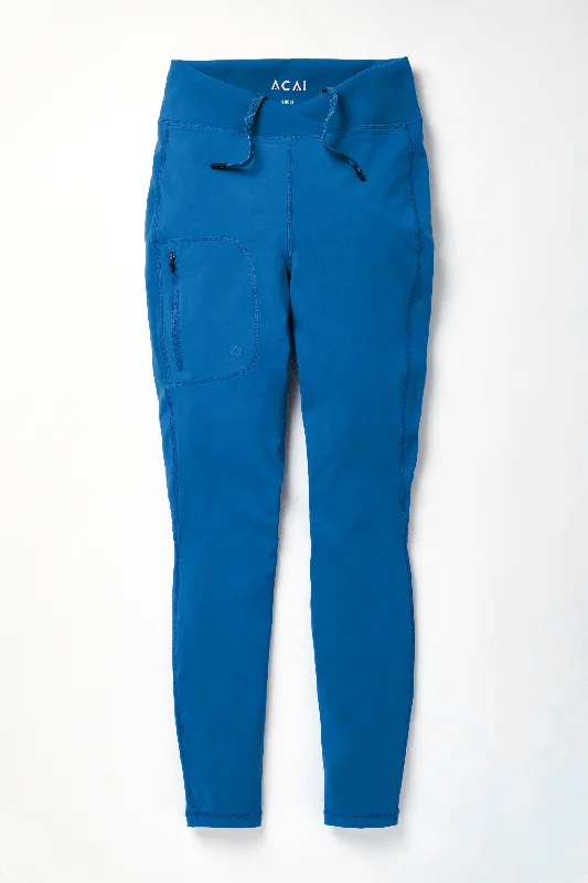 Fresh And Simple Shower Resistant Softshell Leggings - Ink Blue