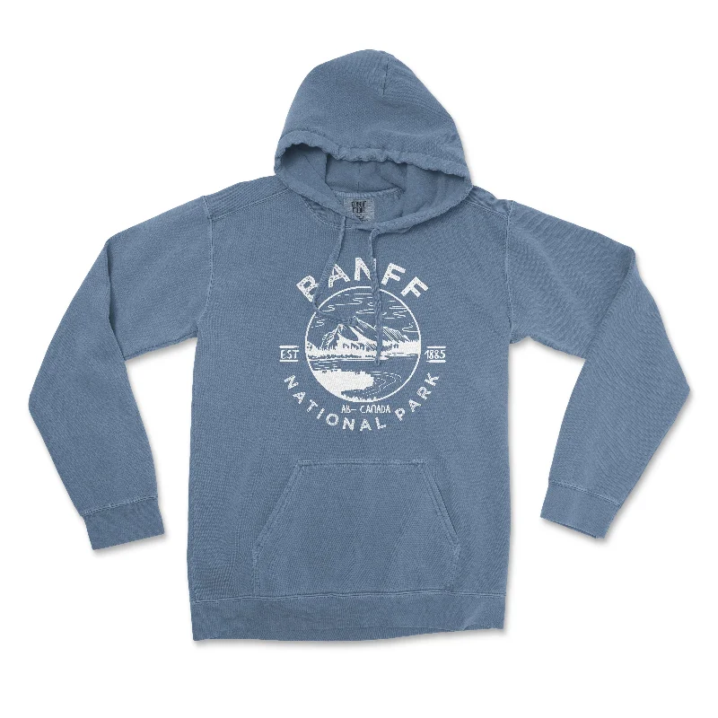 Comfortable And Versatile Banff National Park Comfort Colors Hoodie