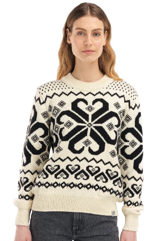 Classic Items Dale of Norway - Falkeberg Feminine Sweater - Off-White/Black
