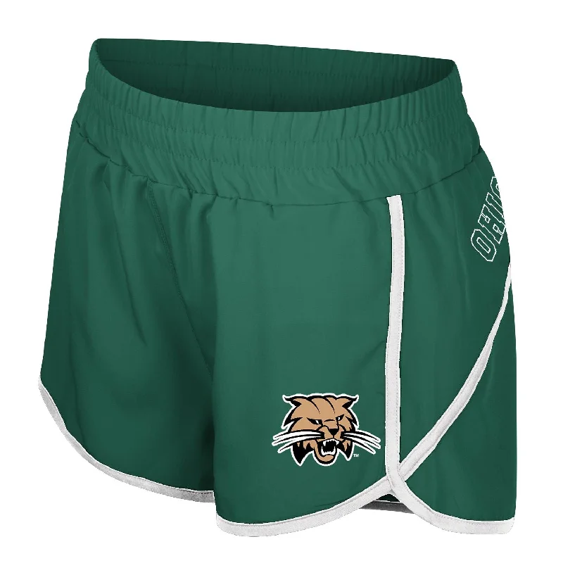 European Plan Ohio Bobcats Women's Green/White Shorts