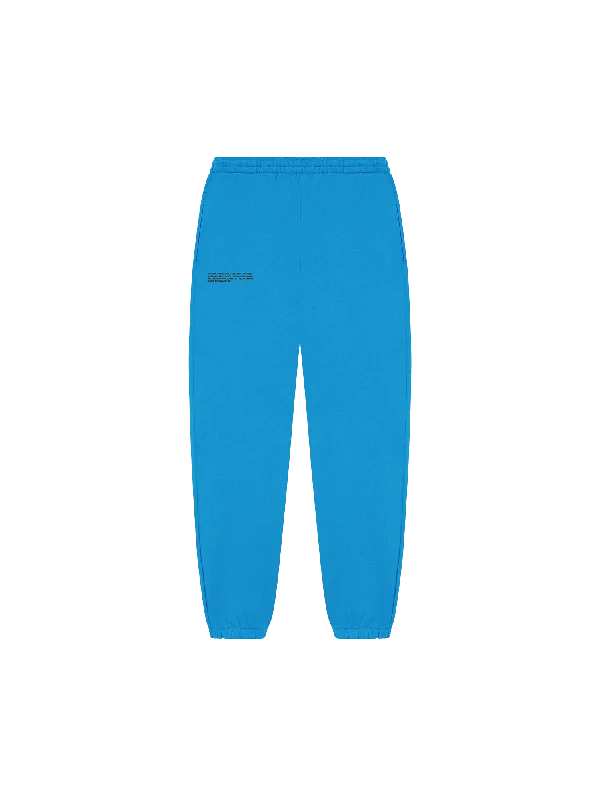 Elegant And Elegant Womens 365 Heavyweight Track Pants—cerulean blue