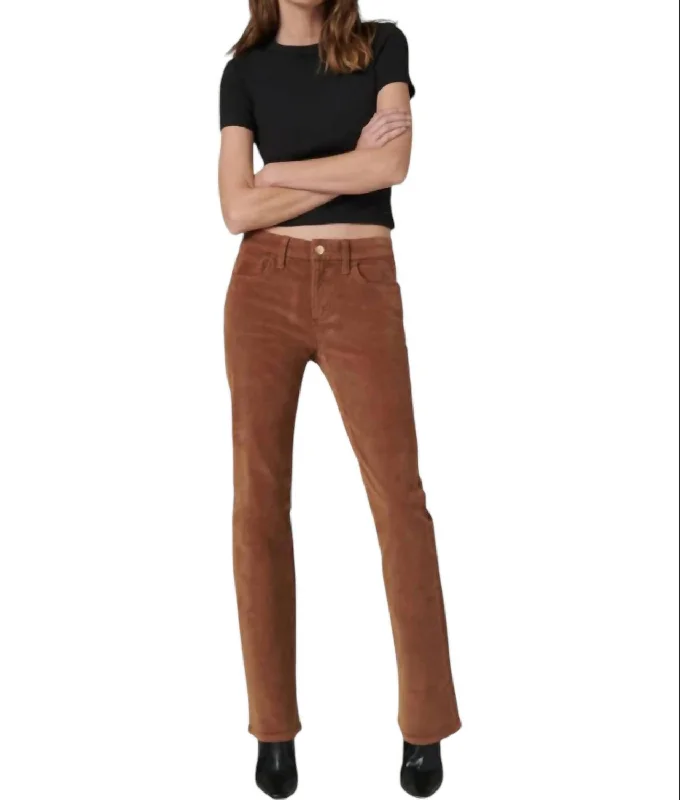 Trendy Casuals The Provocateur Petite Bootcut In Cambridge Brown