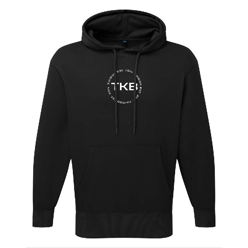 Warm Wear TKB Unisex Black Recycled Hoodie